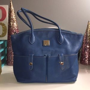 Dooney & Bourke Large Blue Florentine